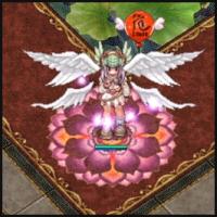 Purple Flower Aura Effect